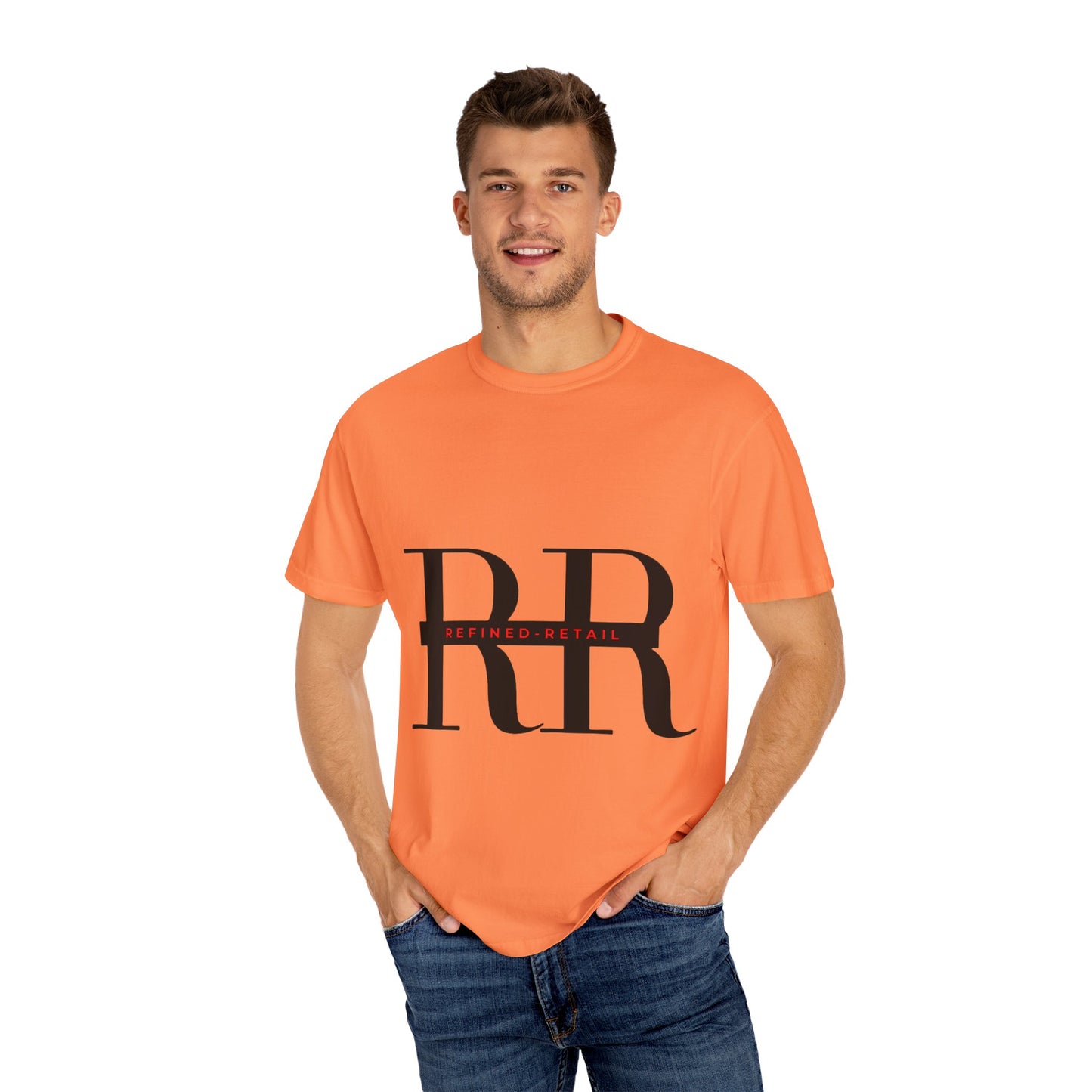 Refined Retail Unisex Garment-Dyed T-Shirt - Stylish Casual Wear