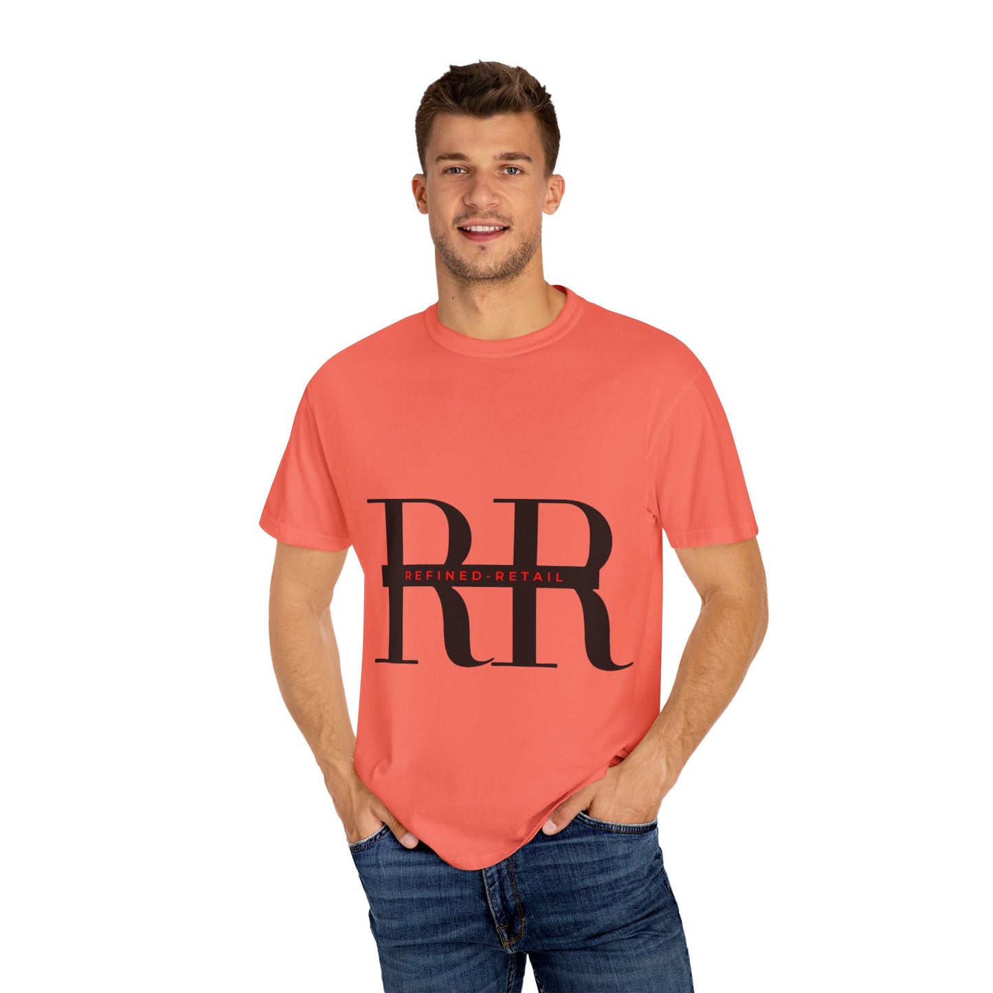 Refined Retail Unisex Garment-Dyed T-Shirt - Stylish Casual Wear