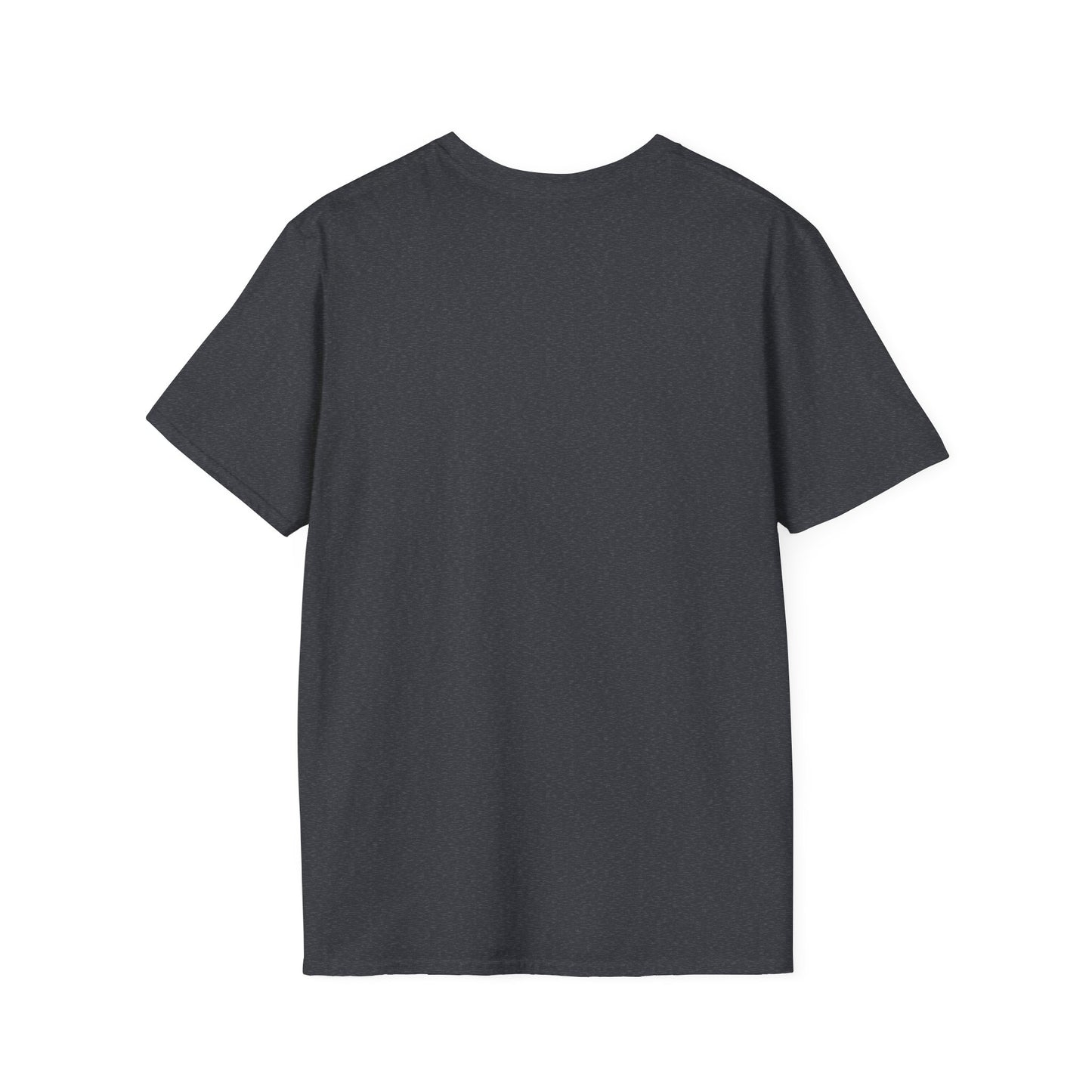 Unisex Softstyle T-Shirt with Red Symbol, Casual Tee, Everyday Wear, Gift for Art Lovers, Japanese Aesthetic Fashion