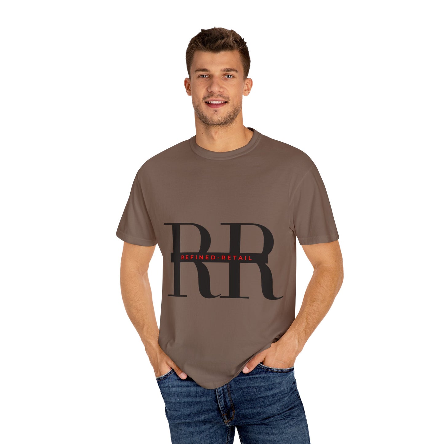Refined Retail Unisex Garment-Dyed T-Shirt - Stylish Casual Wear