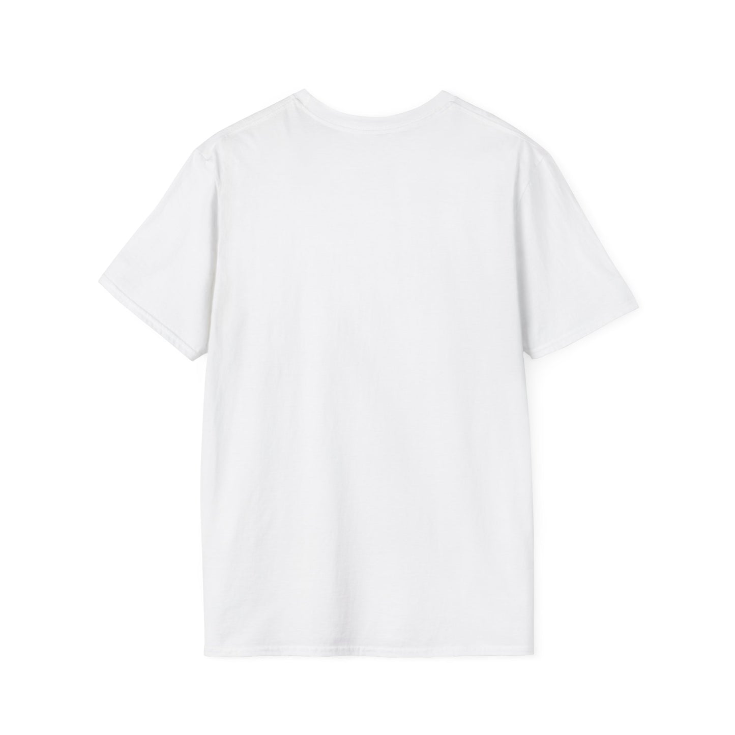 Unisex Softstyle T-Shirt with Red Symbol, Casual Tee, Everyday Wear, Gift for Art Lovers, Japanese Aesthetic Fashion