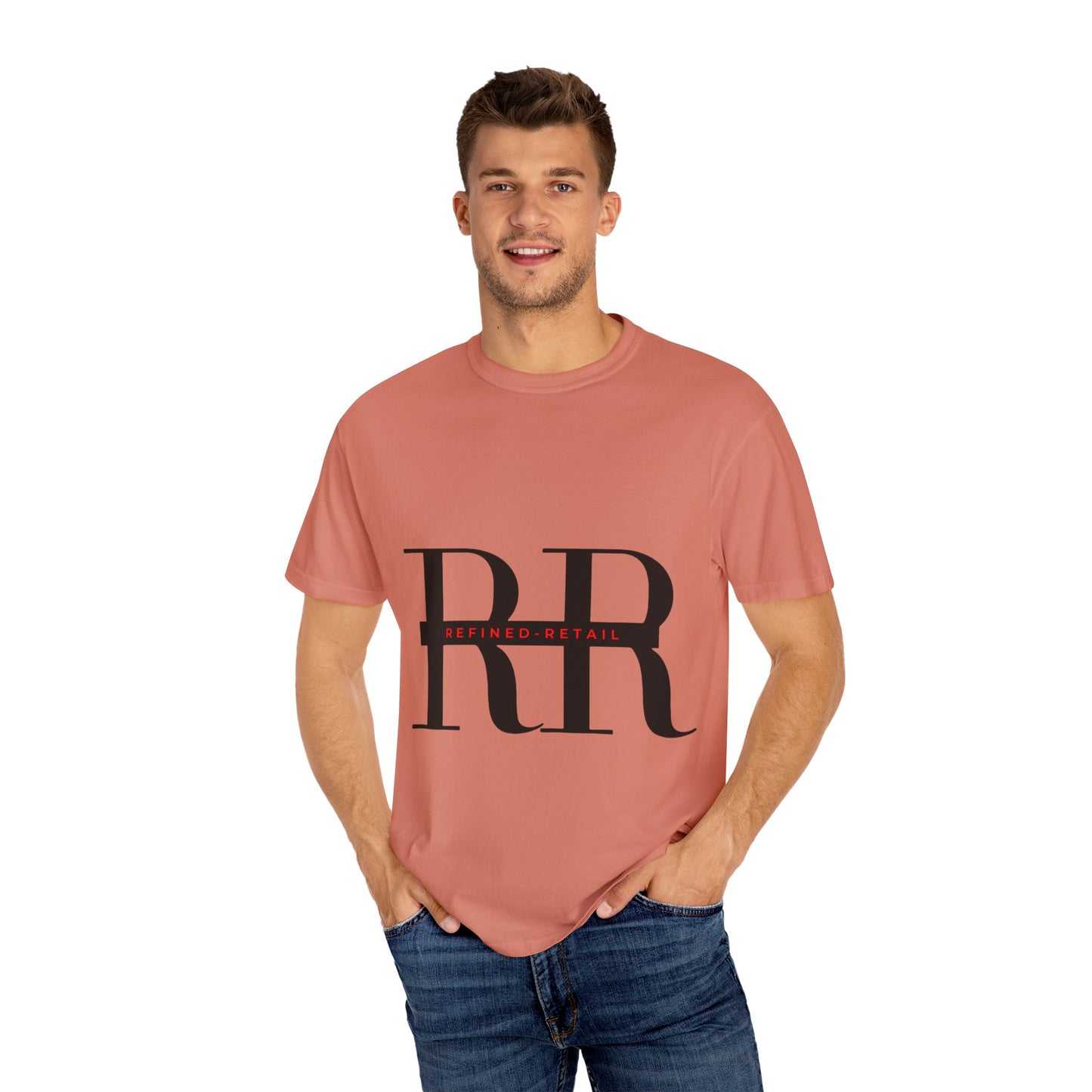 Refined Retail Unisex Garment-Dyed T-Shirt - Stylish Casual Wear