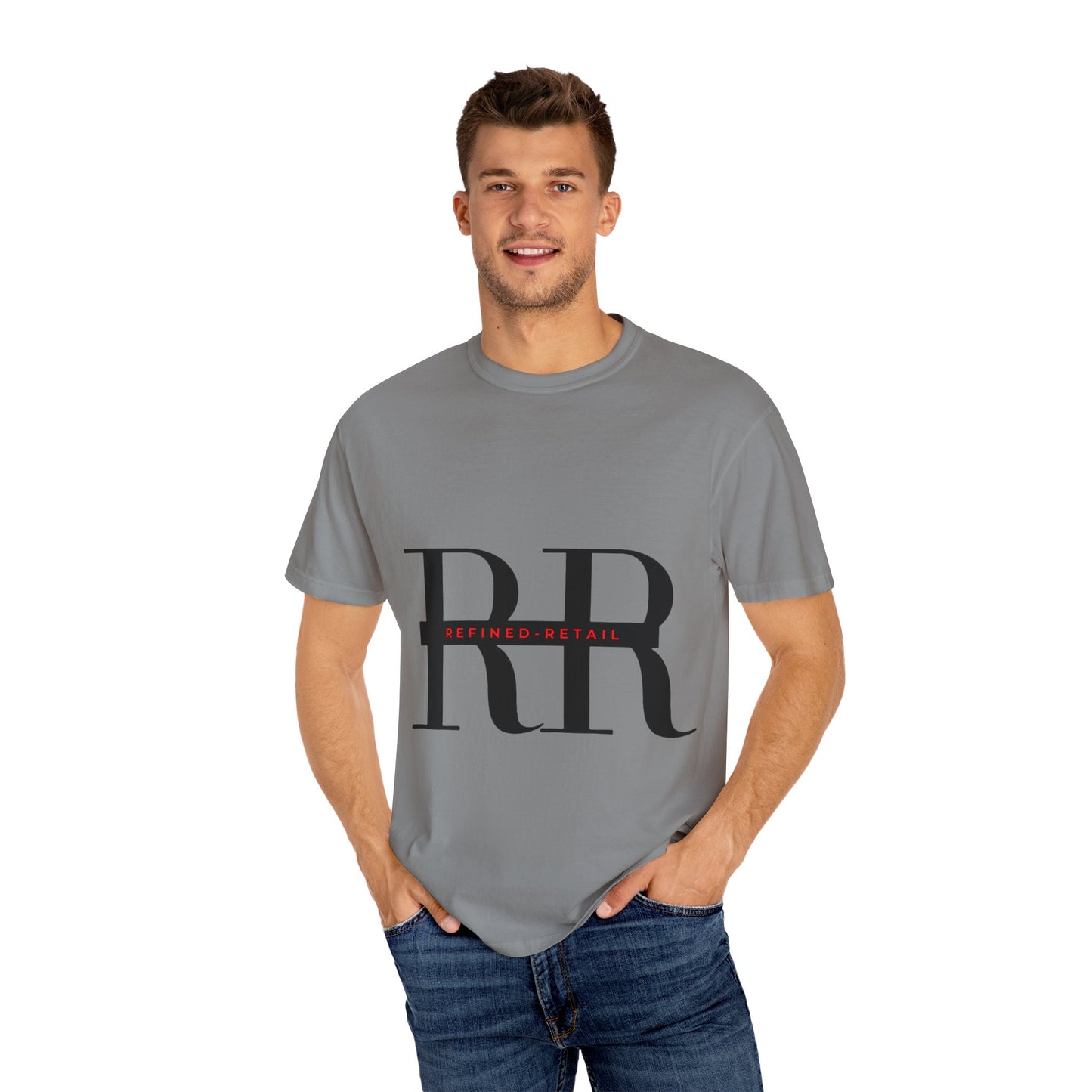 Refined Retail Unisex Garment-Dyed T-Shirt - Stylish Casual Wear