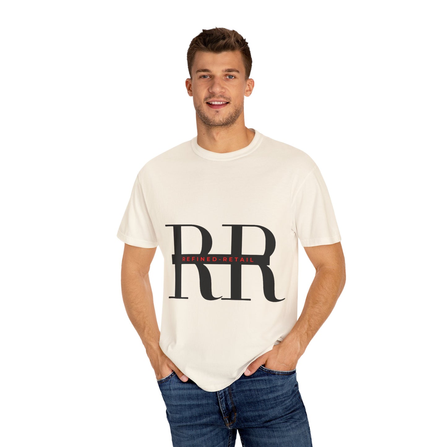 Refined Retail Unisex Garment-Dyed T-Shirt - Stylish Casual Wear