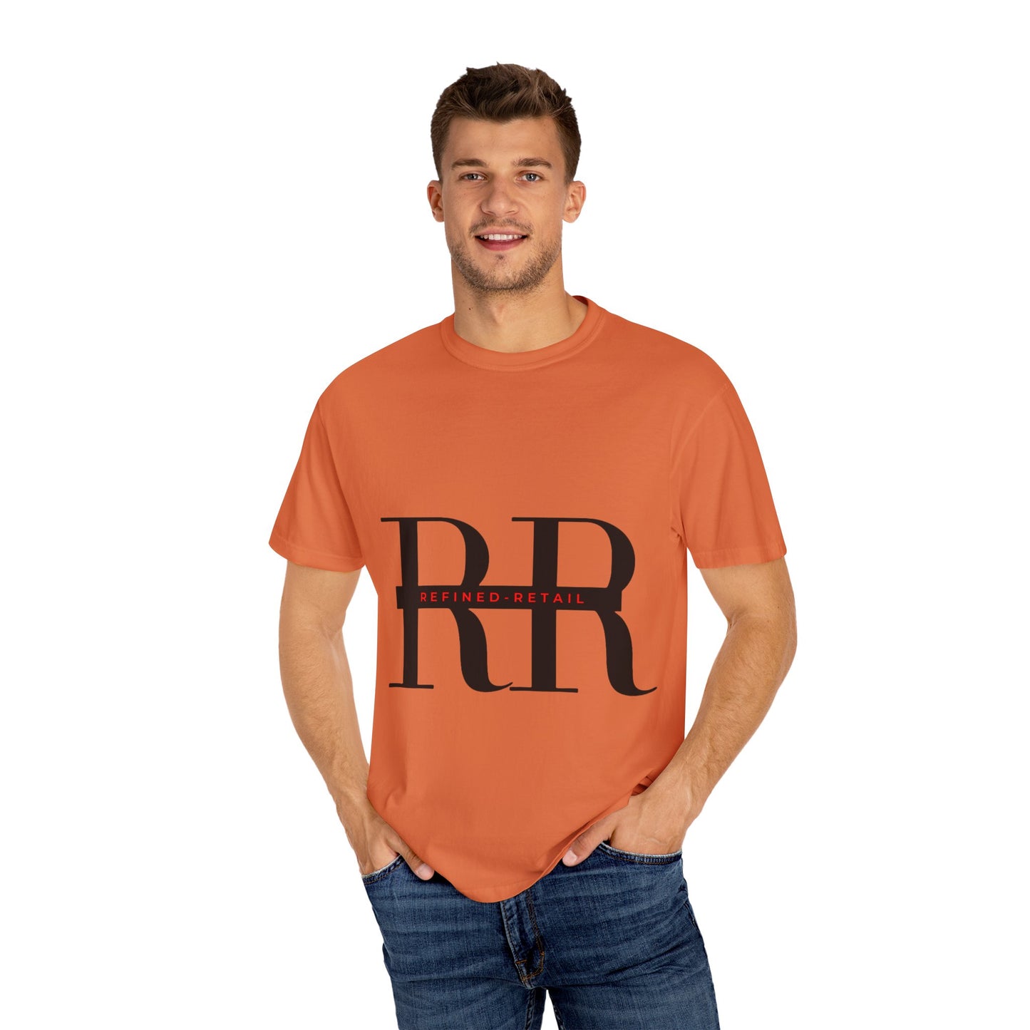 Refined Retail Unisex Garment-Dyed T-Shirt - Stylish Casual Wear