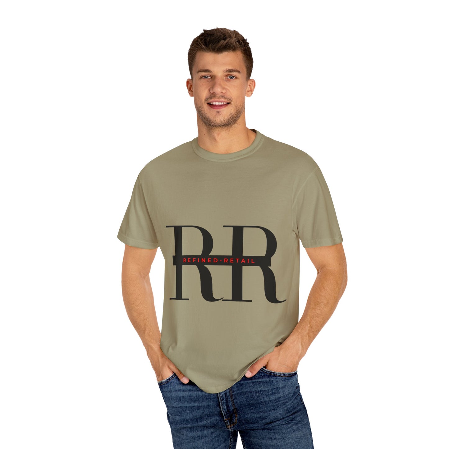 Refined Retail Unisex Garment-Dyed T-Shirt - Stylish Casual Wear