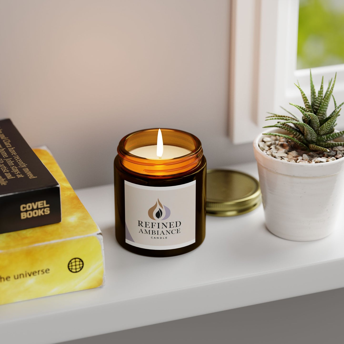 Coconut Apricot Scented Candles | Cozy Home Decor, Gifts for Her, Aromatherapy, Relaxation & Self-Care