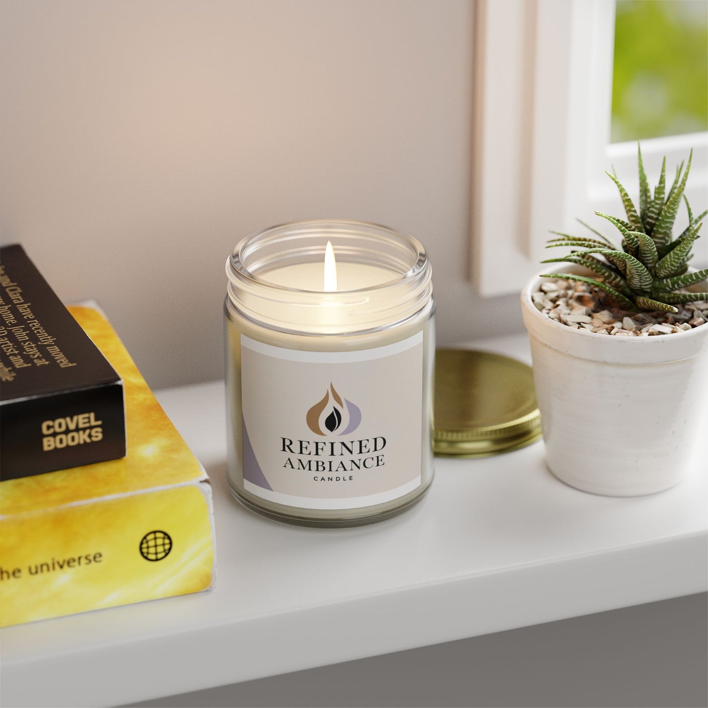 Coconut Apricot Scented Candles | Cozy Home Decor, Gifts for Her, Aromatherapy, Relaxation & Self-Care