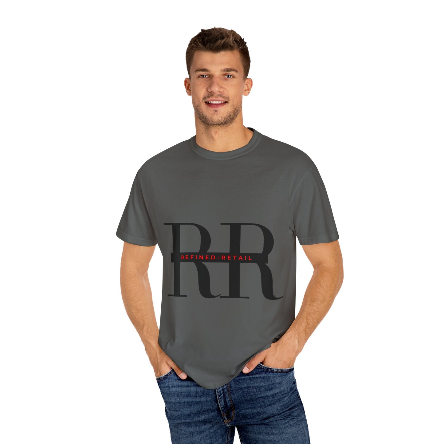 Refined Retail Unisex Garment-Dyed T-Shirt - Stylish Casual Wear