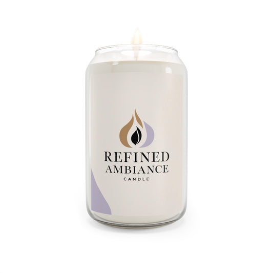 Refined Ambiance Scented Soy Candle, Aromatherapy Gift, Home Decor, Relaxation Candle, Vegan Candle, Eco-Friendly Candles
