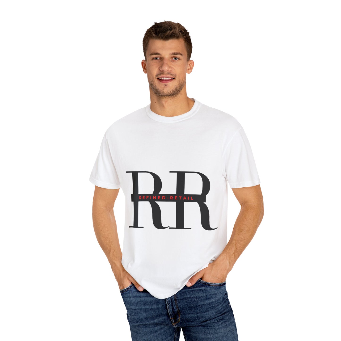 Refined Retail Unisex Garment-Dyed T-Shirt - Stylish Casual Wear