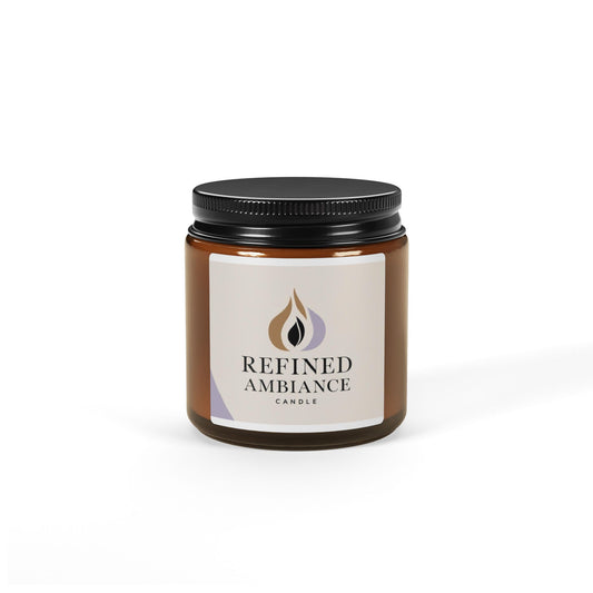 Scented Soy Candle - Refined Ambiance, Relaxing Aromatherapy, Eco-Friendly Gift, Home Decor, Spa Day Essential