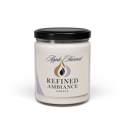 Refined Ambiance Scented Soy Candle, Aromatherapy Candle, Relaxing Home Decor, Gift for Her, Self-Care Candle